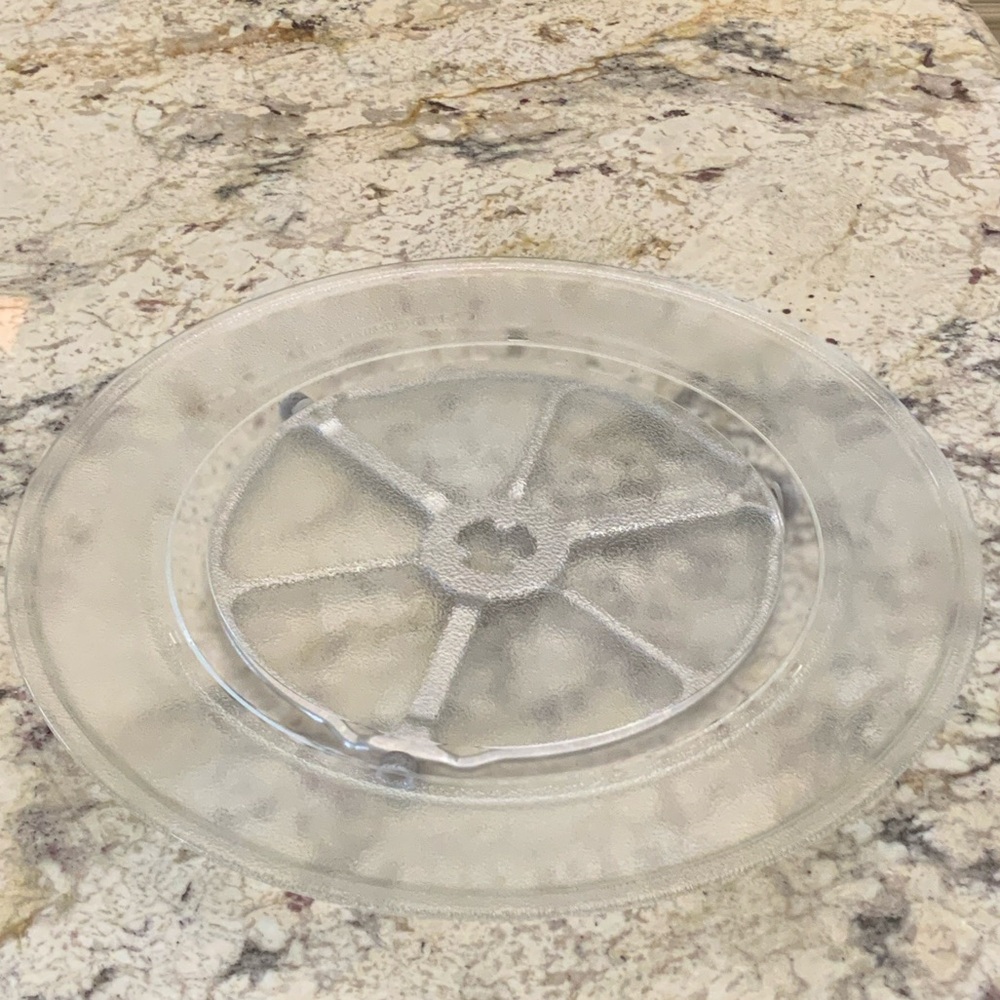 Clear Glass Microwave Turntable Plate by GE